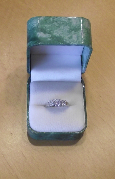 Cubic Zirconia Ring - Free Ship USA