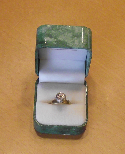 10k Gold Flower Ring