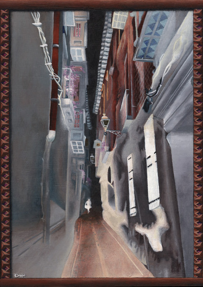 "Callejon Fantasmal" fine art print