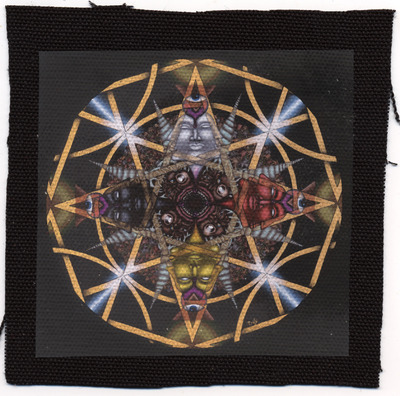 "Sigil of The Taker" hemp fabric patch