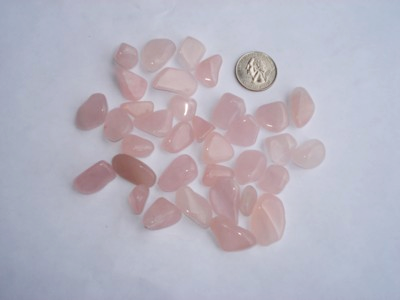 Polished Rose Quartz
