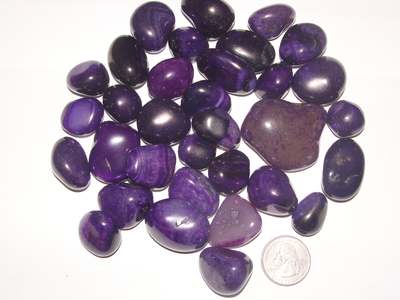 Polished Purple Agate
