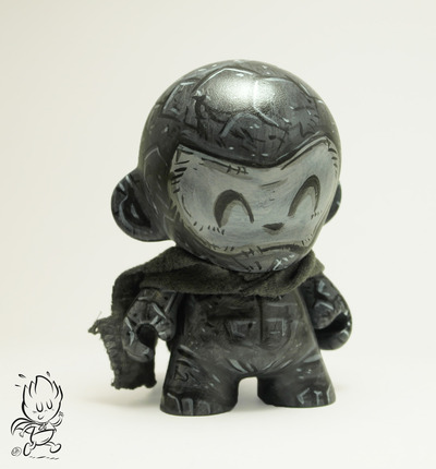 Stone Boy custom Munny 4" figure