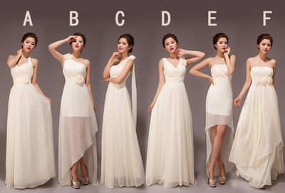 Champagne bridesmaid dress, mismatched bridesmaid dress, long bridesmaid dress, mint bridesmaid dress, lilac bridesmaid dress, PD15479