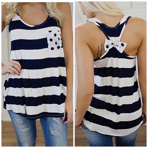 Striped Beauty Top