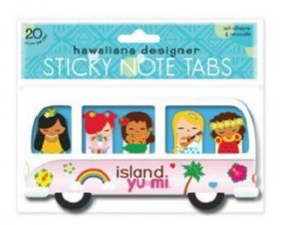 MINI STICKY TABS - "ISLAND YUMI - BUS"