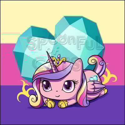 Princess Cadence Pony Cat Pillowcase