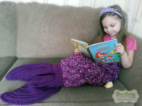Mermaid Tail Blanket