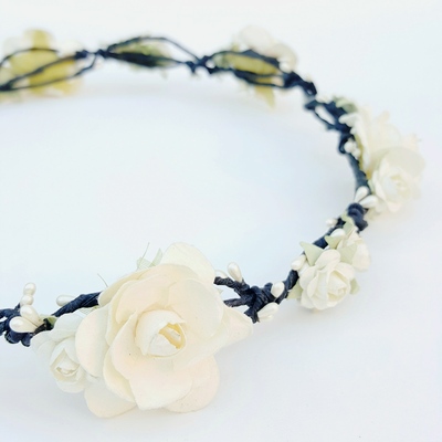 Berry Cream floral crown ♥