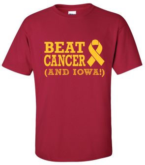Beat Cancer (and Iowa) T-Shirt