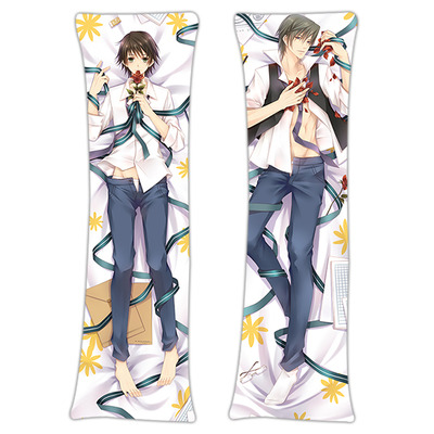 Brand New Junjou Romantica Male Anime Dakimakura Japanese Hugging Body Pillow Cover H2955
