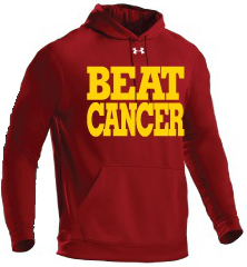 Cardinal/Gold Under Armour® Hoodie
