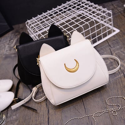 Fashion cute cat moon package bags - Thumbnail 2