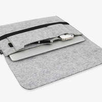 Protective 11 13 15 Inch Felt Sleeve Bag For Girls MB1205 - Thumbnail 4