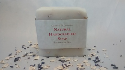 Oatmeal & Lavender Soap for Sensitive Skin