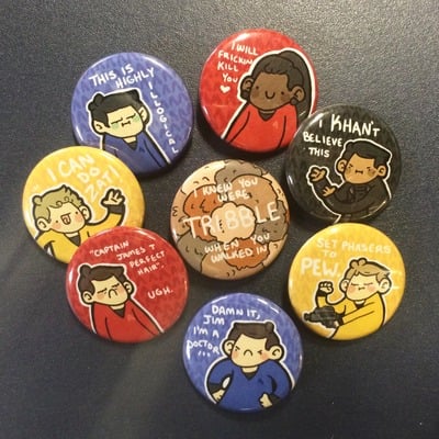 Star Trek Pin Set (8)