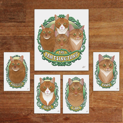 4 Cat Crest Combo Pack