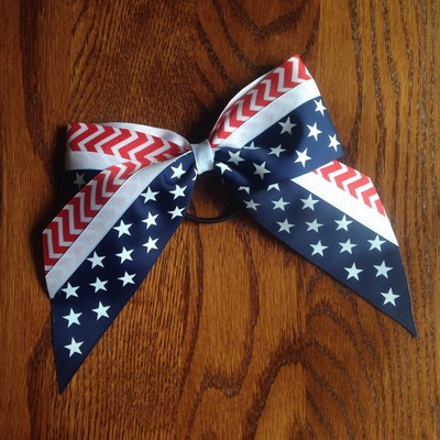 Red, White, and Navy with Stars and Chevron