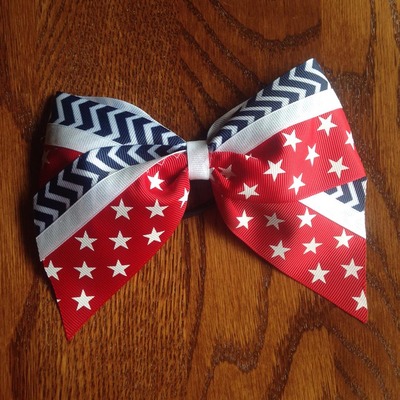 Stars and Chevron- Red, White, and Navy