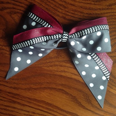 Grey, Dots, Glitter Maroon, and Black Chevron