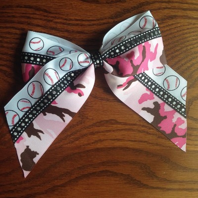 Softballs/Baseballs, Pink/Brown Camo, and Black with Iridescent Dots