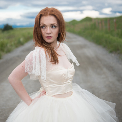 Marie Lace Flutter Sleeve Jacket