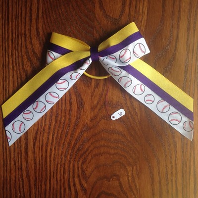 Softballs/Baseballs, Glitter Yellow, and Purple