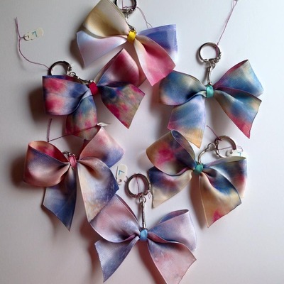 Grab Bag- Tie-dye Keychain Bows