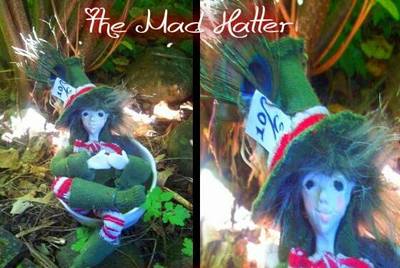 Mad Hatter Alice In Wonderland TeaCup Doll