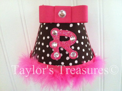 Taylors Treasures - Monogrammed Custom LED Nursery Night Light - Any Pattern/Trim - M2M