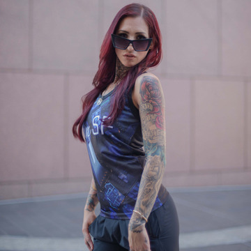 runSF Ladies Performance Racerback Tank (SFC - Soul Fit Collection)