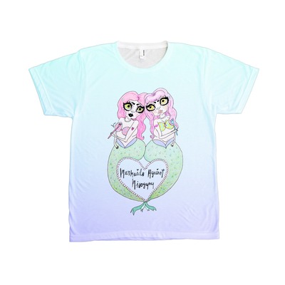Mermaids against misogyny t-shirt - Thumbnail 1