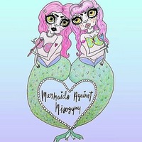 Mermaids Against Misogyny T-Shirt - Thumbnail 2