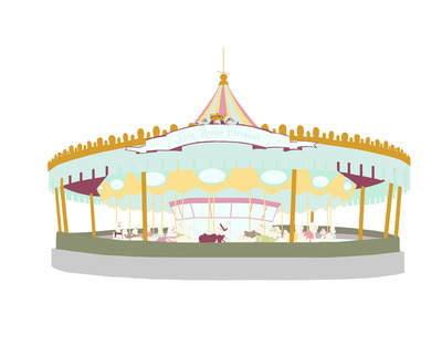 King Arthur Carousel Print