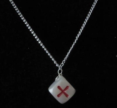 FATE dice pendant