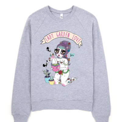 Lady garden love sweatshirt - Thumbnail 2