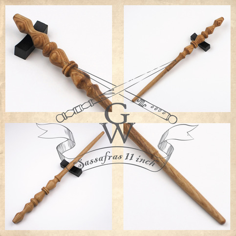 Sassafras Wand 11 inch