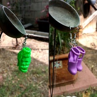 Life in Plastic, It's Fantastic earrings - Thumbnail 4