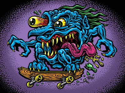 SKATE CREEP 8x10 print