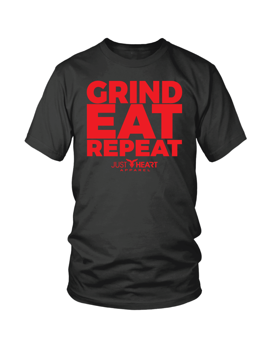 Dayton MMA-Grind Eat Repeat black tee