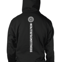 JHA-Just Right Fitness black hoodie - Thumbnail 1
