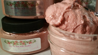 Rose Clay Sugar Scrub