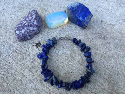 Lapis Lazuli bracelet with clasps