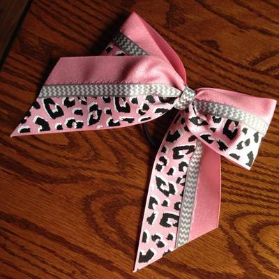 Pink Cheetah and Glitter with Grey Chevron