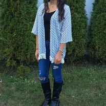 Chic Sophistication Kimono Cardigan  - Thumbnail 1