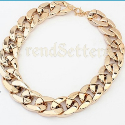Stylish Link Choker Necklace