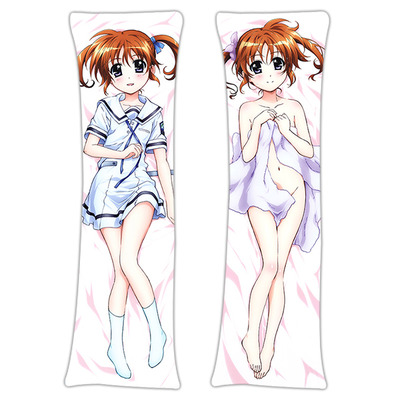 Brand New Nanoha Takamachi - Magical Girl Lyrical Nanoha Anime Dakimakura Japanese Hugging Body Pillow Cover H3019