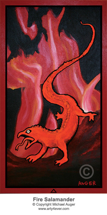 Fire Salamander (Elemental)