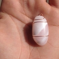 Mangano (Pink calcite) Pendant - Thumbnail 1