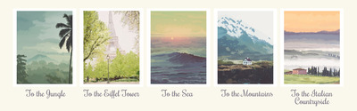 Take Me There Print Sets